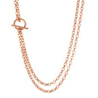 Collier Acier inoxydable rosé PVD 45 cm-600505