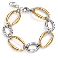 Bracelet Acier inoxydable jaune Bicolore 18.5-21 cm-600896
