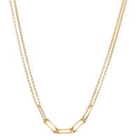 Collier Argent jaune Plaqué or 42-45 cm-601014