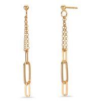 Pendant d'oreilles Argent jaune Plaqué or-601015