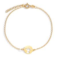 Bracelet Argent jaune Plaqué or Ange 17-20 cm-601027