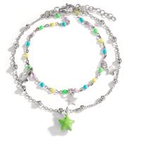 Bracelet Argent Rhodié Étoile 17-20 cm-601042