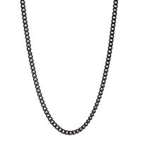 Collier Acier inoxydable noir PVD 60 cm-601083