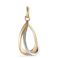 Pendentif Or jaune 18K Bicolore-601284