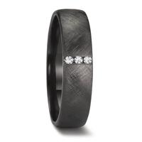 Alliance Zirconium Diamant 0.06 ct, 3 Pierres, w-si-601676