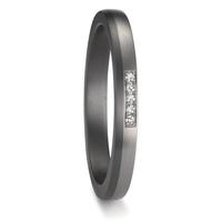 Alliance Tantale 999, Platine 950 Diamant 0.035 ct, 5 Pierres, w-si-601864