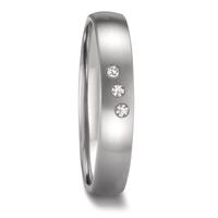 Alliance Zirconium Diamant 0.06 ct, 3 Pierres, w-si-602555
