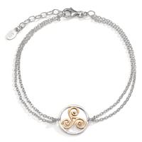 Bracelet Argent jaune Bicolore 17-20 cm-602733