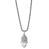 Chaînette avec pendentif Argent Patinée Fatima 42 cm-602741