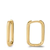 Créoles à charnières Argent jaune Plaqué or-603023