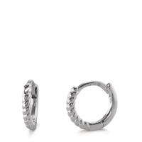 Créoles à charnières Argent Rhodié-603045