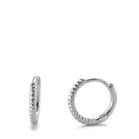 Créoles à charnières Argent Rhodié-603048