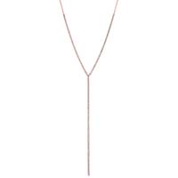 Collier Argent Zircone rosé Plaqué or 38-43 cm-603378