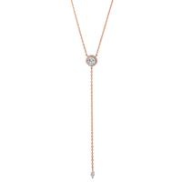 Collier Argent rosé Plaqué or 42-47 cm-603396