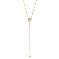 Collier Argent jaune Plaqué or 42-47 cm-603397