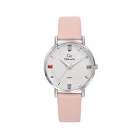 Montre Acier inoxydable, Métal Zircone 4 Pierres Ø34 mm-603442