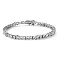 Bracelet Argent Zircone Rhodié 19 cm-603581