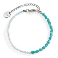 Bracelet Acier inoxydable Zircone 16.5-20.5 cm-603752