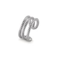 Ear cuff Argent Rhodié Ø10 mm-604181