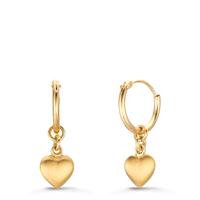 Créole avec pendentif Or jaune 18K Coeur-604243