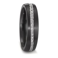 Alliance Zirconium, Or blanc 14K Diamant 0.49 ct, 38 Pierres, w-si-604397