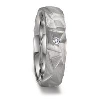 Alliance Or blanc 18K Diamant 0.03 ct, w-si-604399