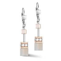 Pendant d'oreilles Acier inoxydable rosé PVD-604497