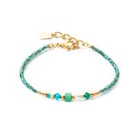 Bracelet Acier inoxydable jaune PVD 17-20 cm-604513