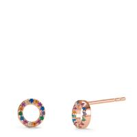Clous d'oreilles Argent rosé Plaqué or Ø6.5 mm-604531