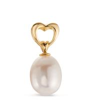 Pendentif Or jaune 9K perle d'eau douce Coeur-604626