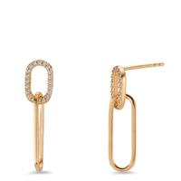 Pendant d'oreilles Bronze Zircone-605172