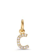 Pendentif Bronze Zircone Ø5.5 mm-605202