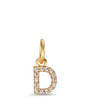 Pendentif Bronze Zircone Ø5.5 mm-605203