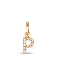 Pendentif Bronze Zircone Ø5.5 mm-605214