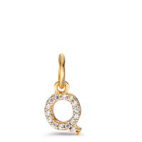 Pendentif Bronze Zircone Ø5.5 mm-605215