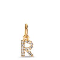 Pendentif Bronze Zircone Ø5.5 mm-605216