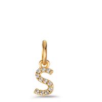 Pendentif Bronze Zircone Ø5.5 mm-605217