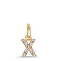 Pendentif Bronze Zircone Ø5.5 mm-605222