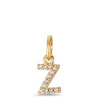 Pendentif Bronze Zircone Ø5.5 mm-605224
