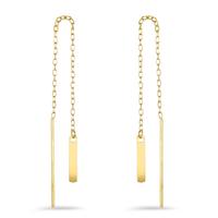 Boucles d'oreilles pendantes Or jaune 18K-605721