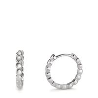 Créoles à charnières Argent Rhodié-605772