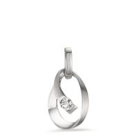 Anhänger 375/9 K Weissgold Zirkonia-605831