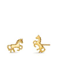 Clous d'oreilles Or jaune 18K Cheval-605858