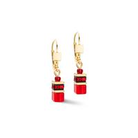 Pendant d'oreilles Acier inoxydable jaune PVD-605894