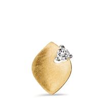 Pendentif Or jaune 9K Zircone-606034