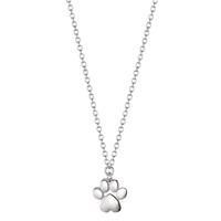 Collier Argent Rhodié Patte 42-45 cm Ø12 mm-606288