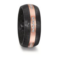 Alliance Carbone, Or rouge 18K Diamant 0.50 ct, 25 Pierres, w-si-606503