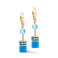 Pendant d'oreilles Acier inoxydable jaune PVD-606889