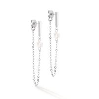 Pendant d'oreilles Acier inoxydable-606895
