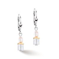 Pendant d'oreilles Acier inoxydable jaune PVD-606916
